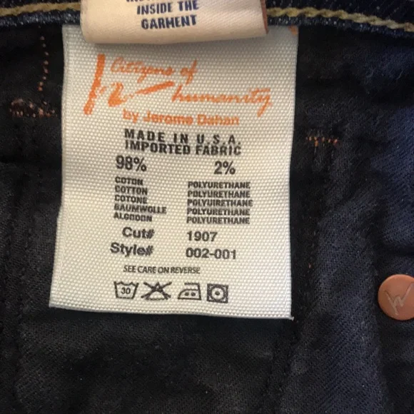 Vintage Y2K citizens of Humanity Ingrid #002 Low Waist Flair Jeans Size 29 - Picture 5 of 16